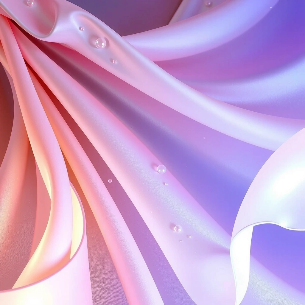 Abstract elegant imagery representing female radiance